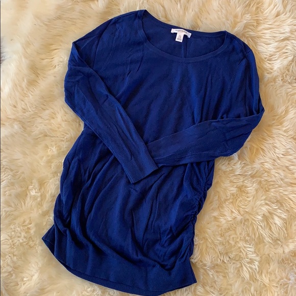 Beautiful blue maternity sweater - Picture 2 of 6